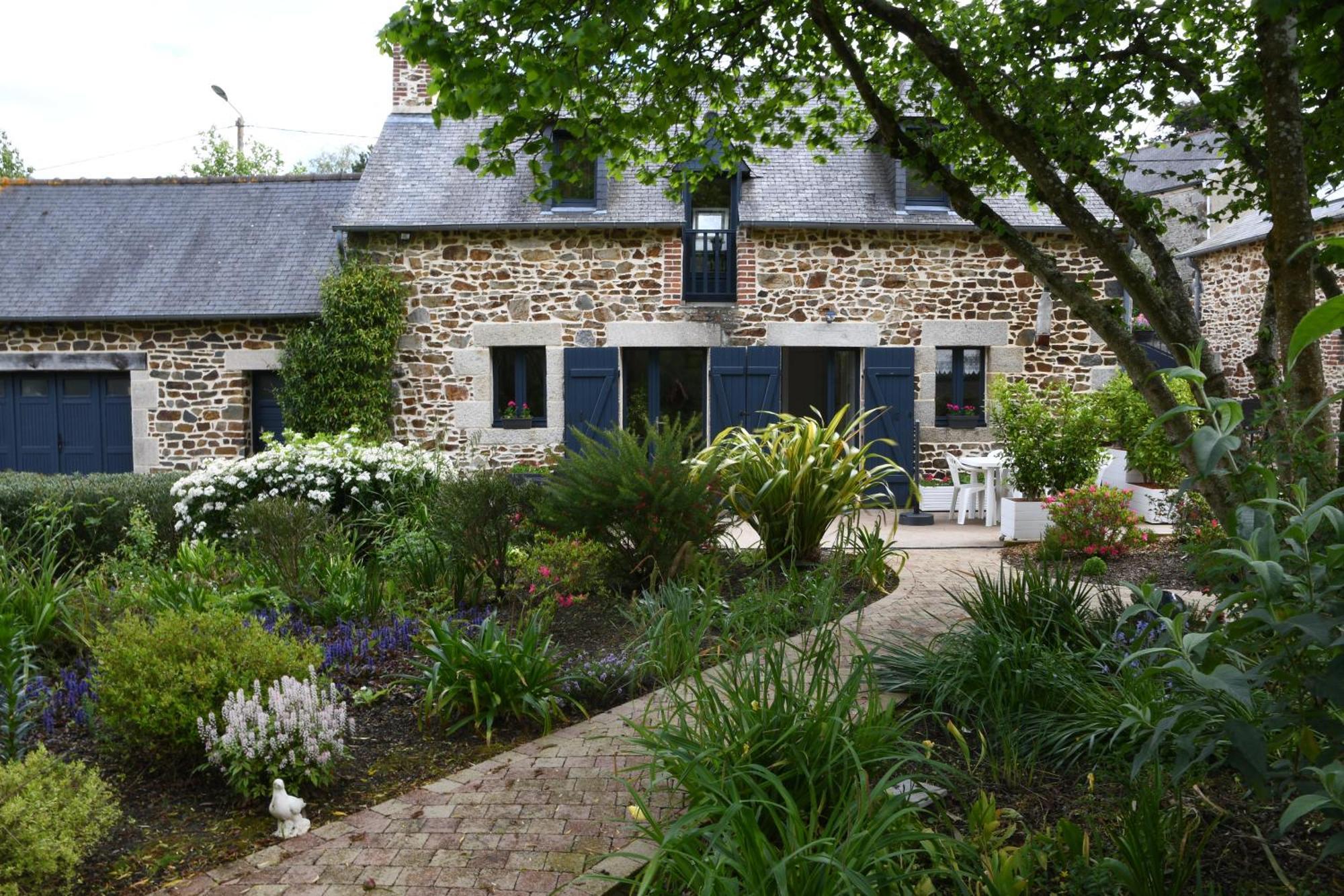Villa Les Volets Bleus Binic Lantic Exterior foto